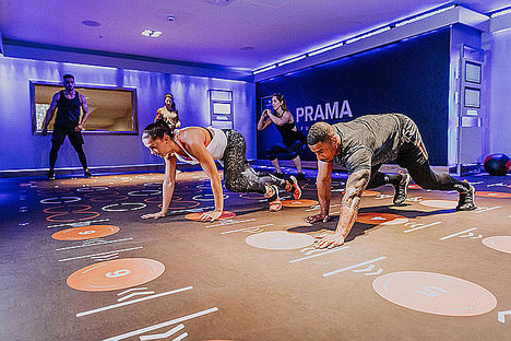 Inversores de cuatro países se interesan por un gimnasio 100% interactivo diseñado en Alicante