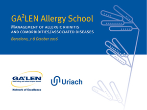Uriach patrocina la GA2LEN Allergy School Barcelona dedicada al tratamiento de la rinitis alérgica