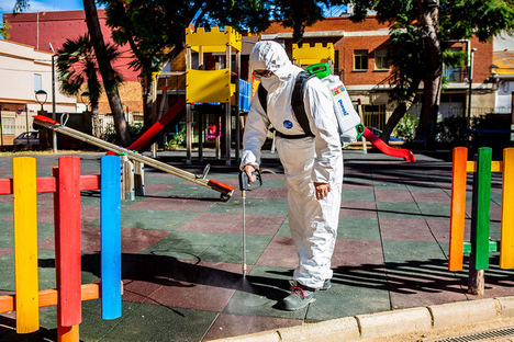 Utilizan tecnología avalada por la NASA para conseguir parques infantiles libres de virus y bacterias