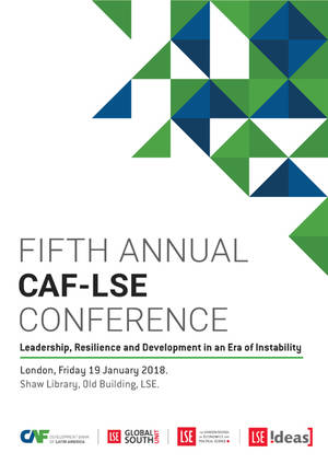 V Conferencia CAF-LSE: liderazgo, resiliencia y desarrollo en una era de inestabilidad