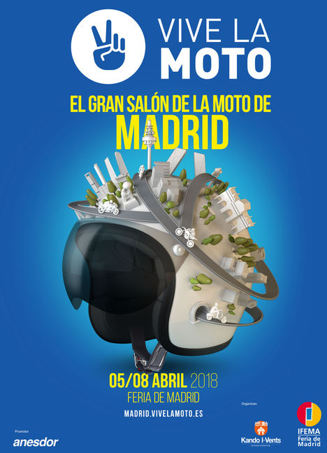 Vive la moto, el Gran Salon de la Moto de Madrid, se prepara para ser el evento de referencia del sector de las dos ruedas