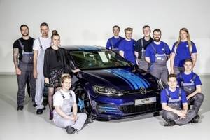 El décimo GTI de los aprendices está listo para su debut en Wörthersee