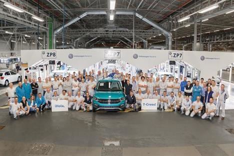 Volkswagen Navarra comienza la producción del nuevo T-Cross