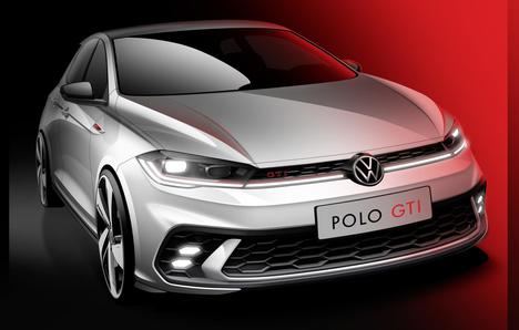 Primeros bocetos del renovado Volkswagen Polo GTI