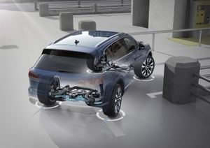 Dirección a las cuatro ruedas en el nuevo Touareg de Volkswagen