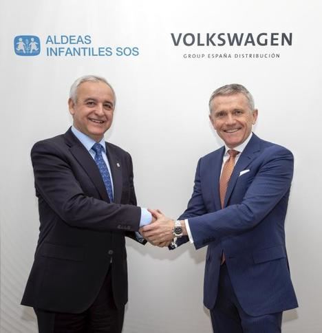 Volkswagen Group España distribución con Aldeas Infantiles SOS
