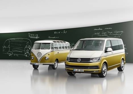 Nueva versión del Volkswagen Multivan en el 70 Aniversario del Bulli