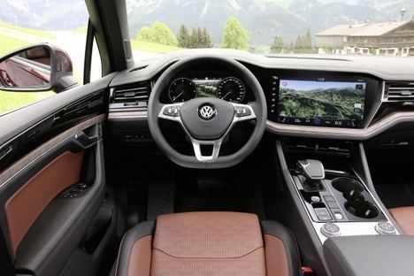 “Innovision Cockpit” del nuevo Volkswagen Touareg