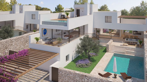 El reconocido arquitecto Víctor Rahola firma para The White Angel una exclusiva colección de 15 viviendas en Cala Comte (Ibiza)