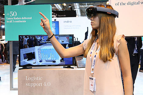 Indra desarrolla un asistente virtual para el mantenimiento de sistemas de defensa basado en gafas de realidad aumentada