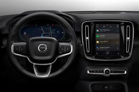 El Volvo XC40 eléctrico presenta un nuevo sistema para Android
