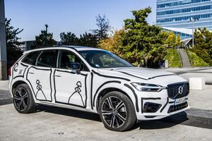 Las Meninas vuelven a las calles de Madrid con el Volvo XC60