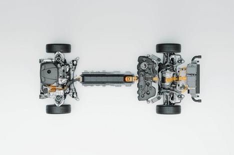 El nuevo motor híbrido enchufable de Volvo aumenta su kilometraje con una sola carga