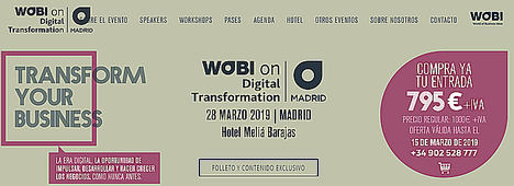 Wobi presenta por primera vez en Madrid “Wobi on Digital TRANSFORMATION”