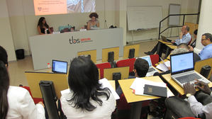 Política, digitalización y sostenibilidad, a debate en el seminario de gobernanza corporativa de TBS Barcelona