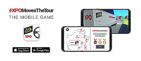 El juego para móvil de XPO Logistics invita a los jugadores a Mover el Tour de Francia