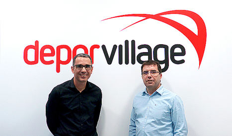 Xavier Pladellorens y Ángel Corcuera,  fundadores de Deporvillage.