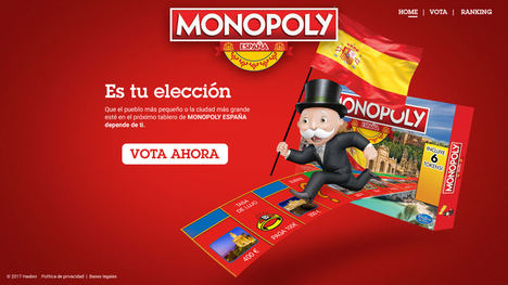 Monopoly deja en manos de los ciudadanos la selección de las casillas del tablero de MONOPOLY ESPAÑA