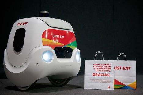 Yape, el prototipo de robot autónomo presentado por Just Eat.