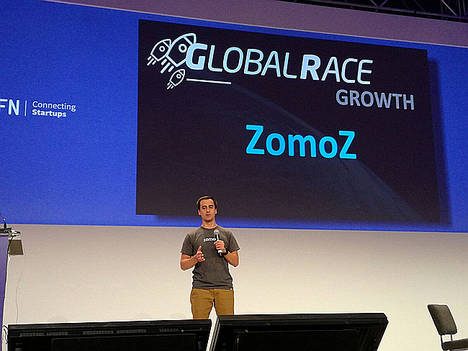 Orlando Osorio, de Zomoz, vencedores del premio en la categoría Growth de la TOF_ Global Race.