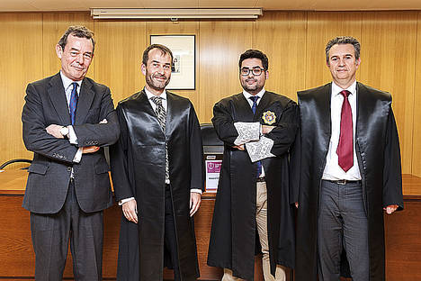 Intervinientes de la sesión: Carlos Peña, Marcos López, Zigor Oyarbide y Juan Bataller.