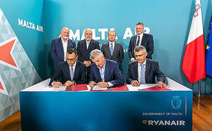 Ryanair invertirá en un certificado de operador aéreo maltés con la compra de Malta Air