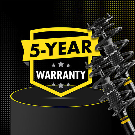 Monroe® anuncia una garantía de 5 años en toda la gama de amortiguadores para vehículo ligero