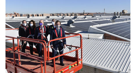 El alcalde de Madrid inaugura la planta fotovoltaica del Centro de Madrid desarrollada por Endesa X