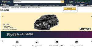 Amazon.es lanza 'Motors' - renting de coches online