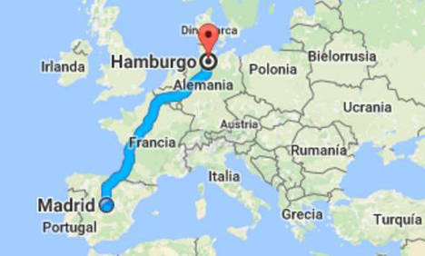 *Si colocamos los 4.136 trenes en línea equivaldría a la distancia que hay entre Madrid y Hamburgo