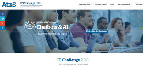 La Inteligencia Artificial y los Chatbots marcarán los desafíos para los Premios Atos IT Challenge 2018
