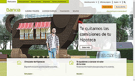 Bankia concede hipotecas por 361 millones de euros en la Comunidad de Madrid hasta junio, un 41% más