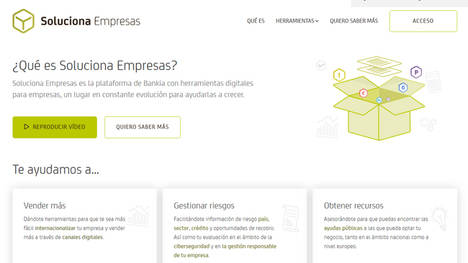Bankia lanza ‘Soluciona Empresas’, una plataforma digital gratuita para ayudar a las compañías en su toma de decisiones