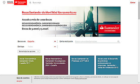 El Santander convoca más de 1.000 becas de movilidad internacional de 3.000 y 5.000 €