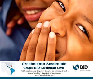 Grupo BID y la Sociedad Civil se reunirán para discutir temas relacionados al crecimiento sostenible