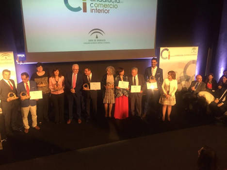 La empresa onubense Brutal Zapas recibió el premio 'Empresa Comercial' de Andalucía
