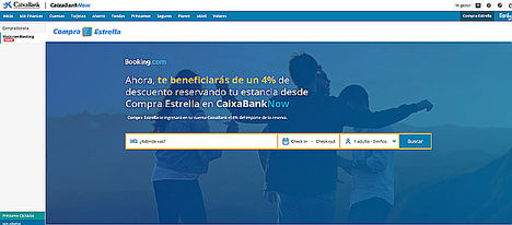 CaixaBank y Booking.com se alían para que los clientes de la entidad obtengan un ahorro en sus reservas de viajes