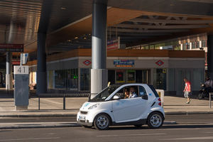 ¿Cuándo y dónde se utiliza más el carsharing en Madrid?