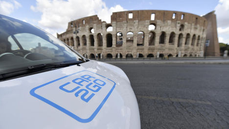 Los italianos son los turistas que más utilizan el carsharing flexible de car2go en Madrid