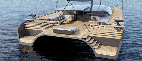 BlackCat Superyachts presenta su innovador último modelo de lujo y altas prestaciones: un catamarán de crucero de 30 metros