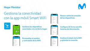 Movistar incorpora el control parental de la red WiFi en su app móvil Smart WiFi