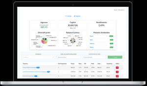 Herramienta para invertir en acciones con dividendos