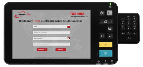 Toshiba presenta la primera solución del mercado que permite firmar electrónicamente documentos digitalizados en sus equipos multifunción