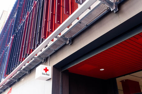 Edificio de la Cruz Roja en Barcelona