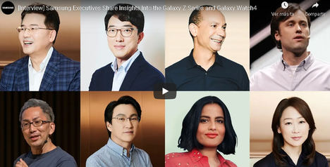 Los ejecutivos de Samsung comparten sus ideas sobre la innovadora serie Galaxy Z y el Galaxy Watch4