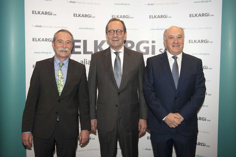 Gregorio Villalabeitia, Presidente de Kutxabank, analiza ante empresarios vascos la financiación empresarial en Euskadi