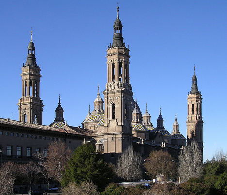 Basilica El Pilar Zaragoza. 