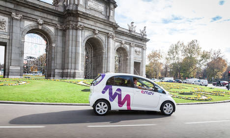 Llega emov, un nuevo servicio de car sharing que pondrá inicialmente a disposición de la ciudad de Madrid 500 vehículos eléctricos