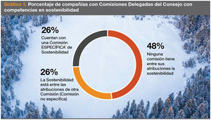Sólo la mitad de las grandes empresas españolas tienen comisiones delegadas con competencias en sostenibilidad