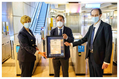 Euskotren, primer operador ferroviario en lograr el certificado AENOR de protocolos frente a la COVID-19